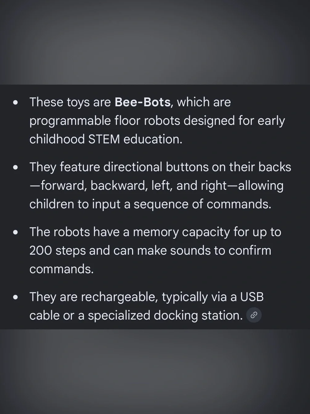 STEM Yellow Bee Bot Coding Robot Toy - Set of 5